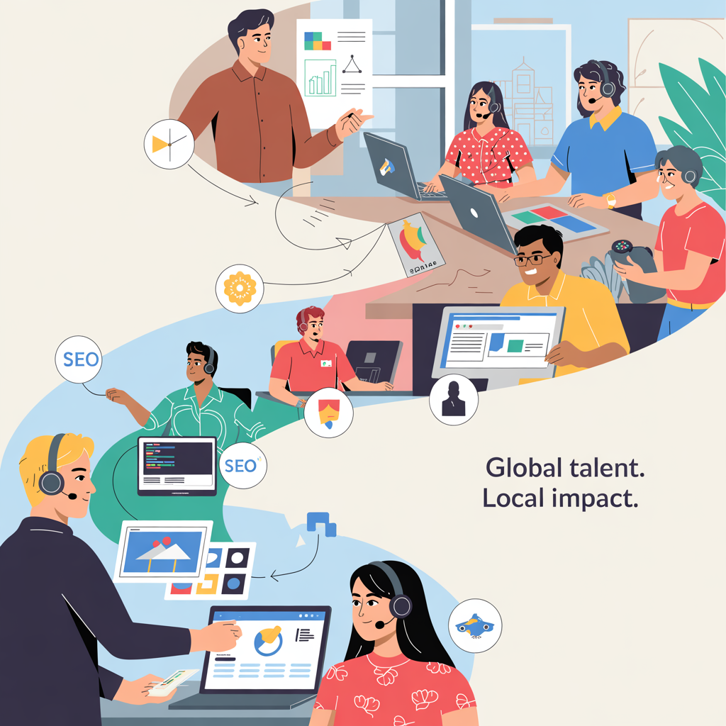 Outsourcing To The Philippines - global talant, local impact