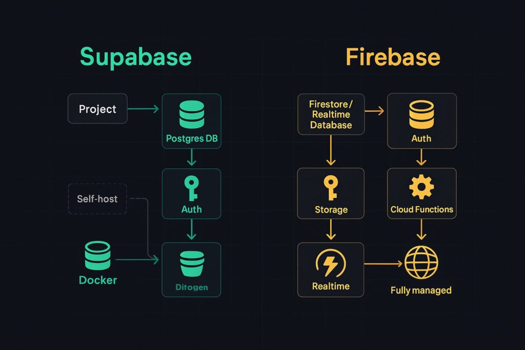 Supabase vs Firebase Deployment and Hosting Options